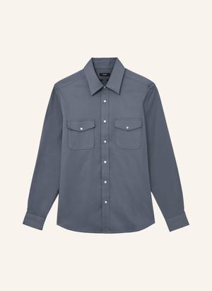 Reiss Koszula Typu Overshirt Mcrae blau
