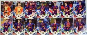 FIFA 365 2026 PANINI Komplet 14 kart FC BARCELONA CORE BAZOWE