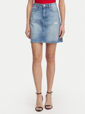 JOOP! Jeans Spódnica jeansowa Rosalie 30102891 Niebieski Regular Fit