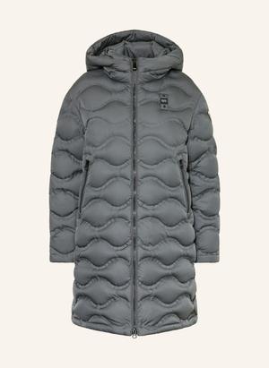 Blauer Puchowa Kurtka Madeline grau