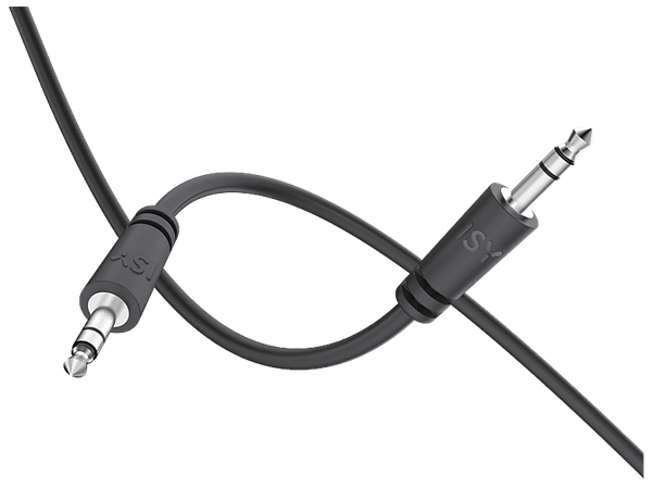 Kabel audio Jack 3.5 mm ISY IAU-1016 5m Czarny