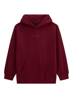 Guess Bluza L5YQ25 KAV34 Bordowy Regular Fit