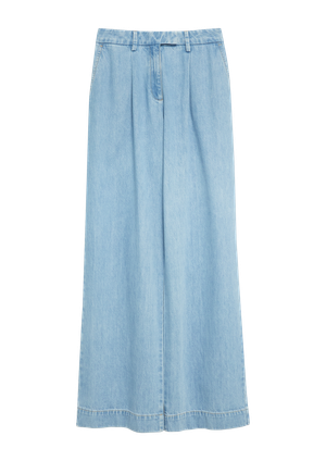 ANNA - dżinsy Wide Leg z lyocellu
