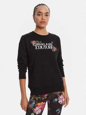 Versace Jeans Couture Bluza 79HAIB00 CFB00 Czarny Regular Fit
