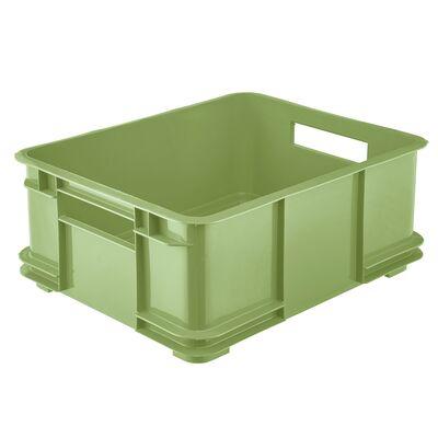 Pojemik Bruno Eco-Line Euro-Box L 43 x 35 x 17,5 cm 20,5 l zielony