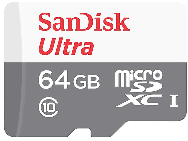 Karta pamięci SANDISK Ultra microSDXC 64GB 100MB/s Class 10 UHS-I SDSQUNR-064G-GN3MN