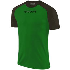 GIVOVA koszulka sportowa męska treningowa MAC03 zielona (S)