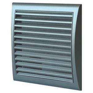 Kratka 150 x 150 mm z siatką srebrna
