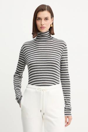 MM by Max Mara longsleeve z dodatkiem wełny BLASY