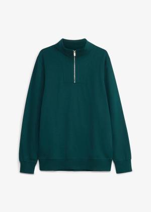 Bluza ze stójką z czystej bawełny organicznej