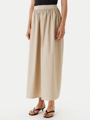 United Colors Of Benetton Spódnica maxi 4TPUD004I Beżowy Regular Fit