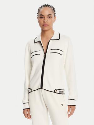 Liu Jo Sport Kardigan TF5250 MS59L Écru Regular Fit