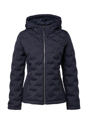 Lekka kurtka slim fit z mieszanki materiałów
