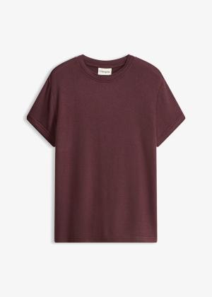 T-shirt w optyce 2 w 1 z mieszanki wiskozy
