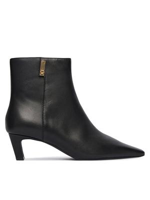 Tommy Hilfiger Botki Th Square Toe Kitten Bootie FW0FW08768 Czarny