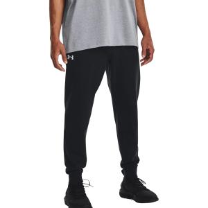 UNDER ARMOUR spodnie dresowe męskie joggery Rival Fleece czarne (S)