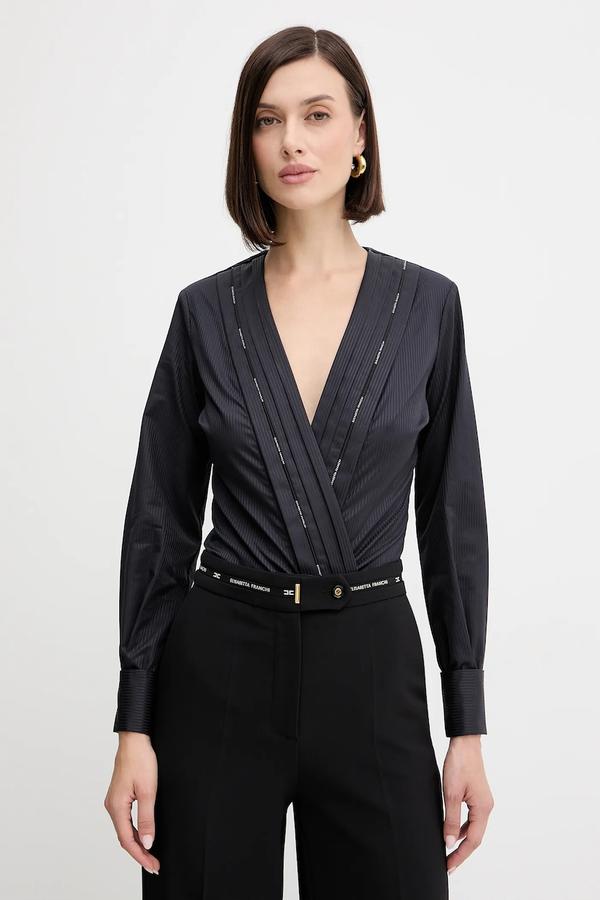 Elisabetta Franchi body bawełniane
