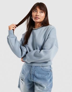 Reebok Bluza Cropped Crewneck Richard
