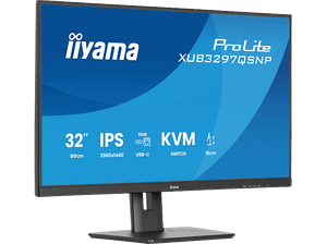 Monitor IIYAMA ProLite XUB3297QSNP-B1 32 WQHD IPS 1ms 100Hz HDR FreeSync USB-C Czarny
