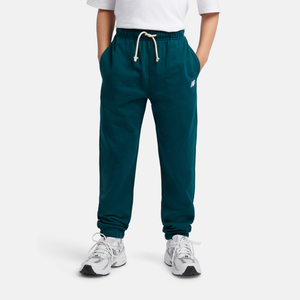 Spodnie dziecięce New Balance LAKB0060AAV – zielone
