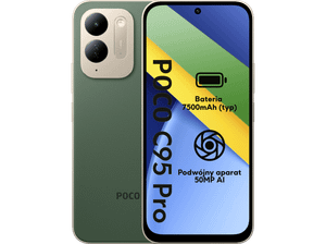 Smartfon POCO C95 Pro 4G (LTE) 6 GB/ 128 GB Zielony