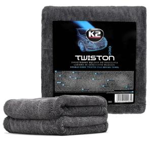 K2 TWISTON Dwustronny ręcznik do Osuszania Lakieru Skręcone Włosie 60x90cm