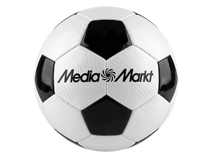 Piłka sportowa MEDIA MARKT Biało-czarny