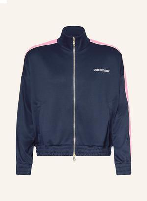 Cole Buxton Bluza Rozpinana Contrast Tape blau