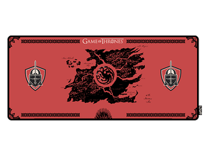 Podkładka pod mysz i klawiaturę LEXIP GAMING Targaryen - Game of Thrones Czerwony