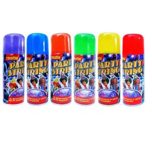 Serpentyna w sprayu - ZESTAW 24 sztuk - Na festyn, urodziny, dla dziecka!
