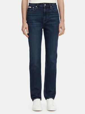 Calvin Klein Jeans Jeansy Thompson LV047D842G Granatowy Mom Fit