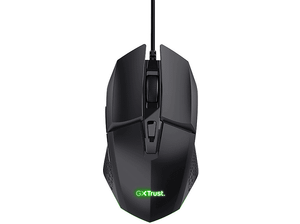 Mysz przewodowa TRUST GXT 109 Felox Czarny (Booster Black) 25036
