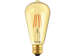 Żarówka LED TOSHIBA Filament Amber ST64 400lm 4,5W 2200K E27