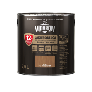 Lakierobejca Super Trwała dąb winchester ST08 2,5 l VIDARON