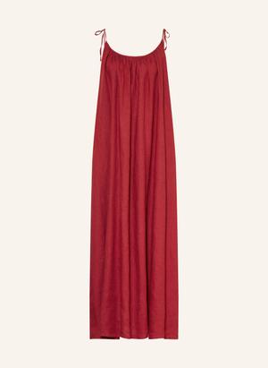 Mrs & Hugs Sukienka Lniana rot