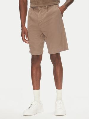Lindbergh Szorty materiałowe 30-505054 Beżowy Wide Fit