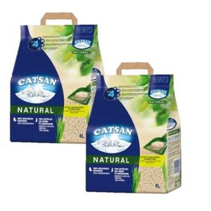 CATSAN Natural żwirek zbrylający się 2x8 l