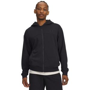 Under Armour UA Rival LW FZ męska bluza rozpinana z kapturem czarna (XXL)