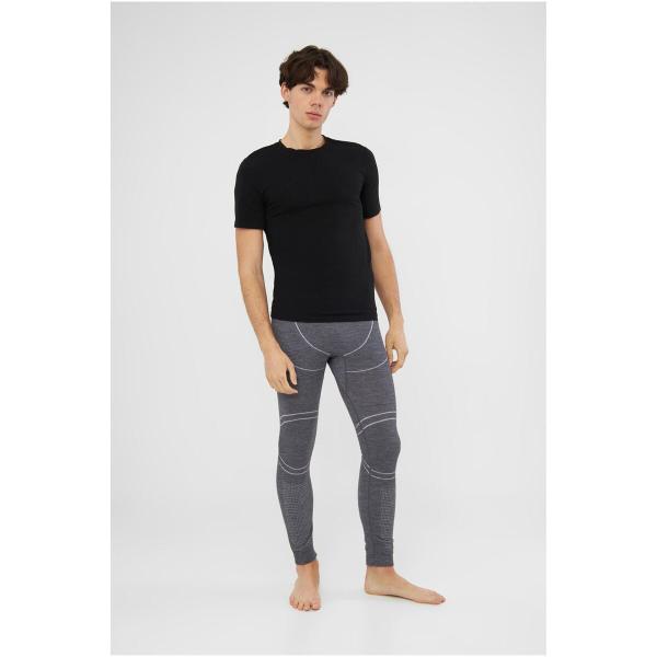 Bielizna męska kalesony VIKING Lan Pro Pants Merino grafitowa (XXXL)