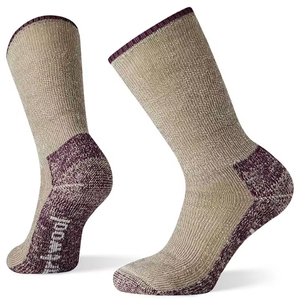 SMARTWOOL skarpety turystyczne długie za kostkę U&amp;#039;S Hike bordowe (L)