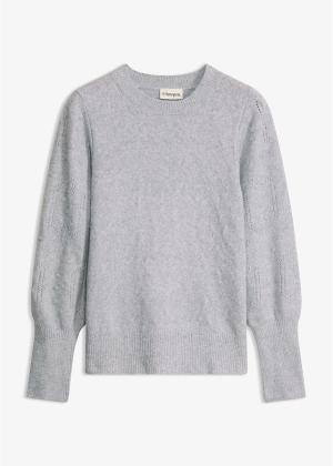 Sweter w ażurowy wzór