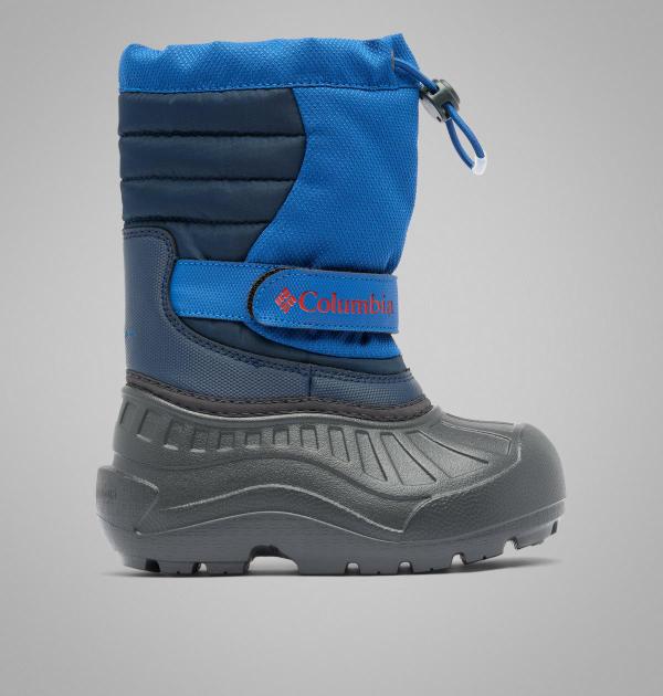 Columbia buty chłopięce Śniegowce POWDERBUG SNOWLITE granatowe (25)
