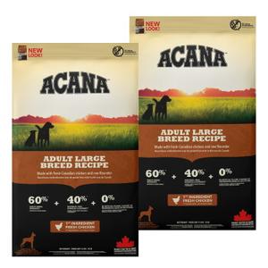 ACANA adult dla psów ras dużych 2x11,4 kg