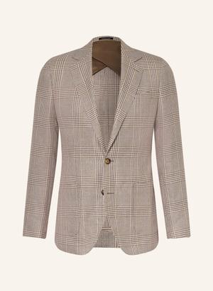 Reiss Marynarka Epsom O Kroju Dopasowanym Z Lnu braun