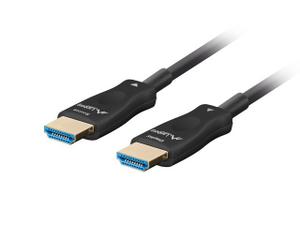 Lanberg Kabel HDMI M/M v2.1 50M 8K czarny optyczny AOC
