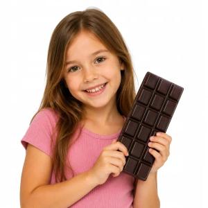 GNIOTEK DUŻA TABLICZKA CZEKOLADY PACHNIE squishy Viral XXL CZEKOLADA CIEMNA