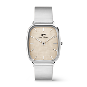 Daniel Wellington DW Watch Marlon Wire Linen Silver 32x36,3mm
