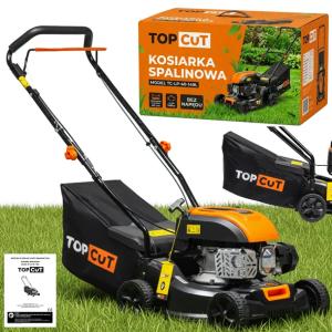 KOSIARKA SPALINOWA DO TRAWY TOP CUT BEZ NAPĘDU 149CC 40CM 45L LEKKA ZWROTNA