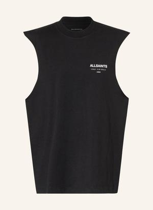 Allsaints Koszulka Bez Rękawów Underground schwarz