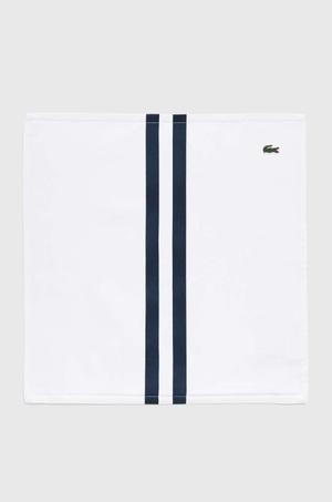 Lacoste poszewka na poduszkę bawełniana L Ruban Blanc 45 x 45 cm